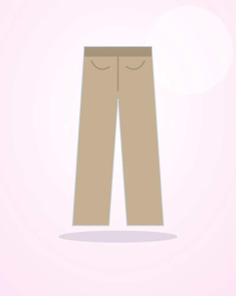 Stretch Gabardine Pant