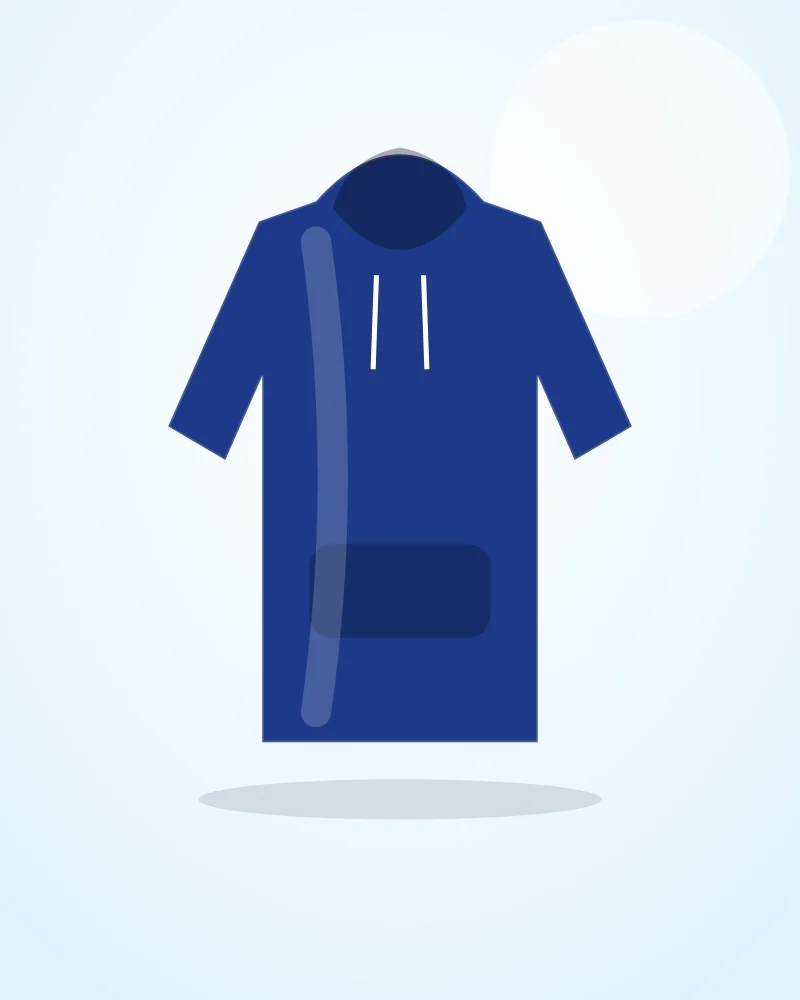 Zip-Up Varsity Hoodie
